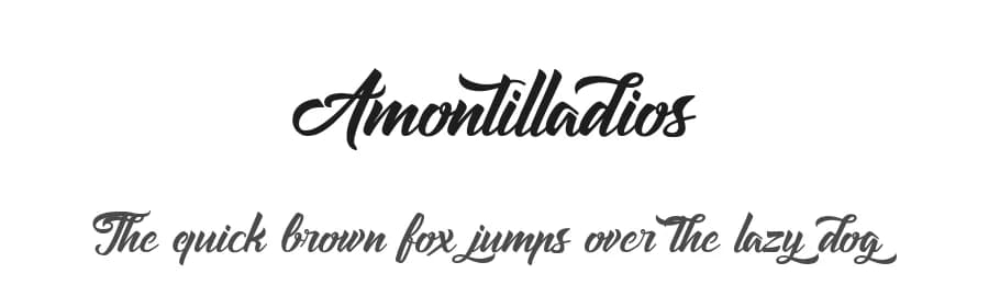 Amontilladios by Octotype  | Thomas Boucherie — Script Handwritten Font