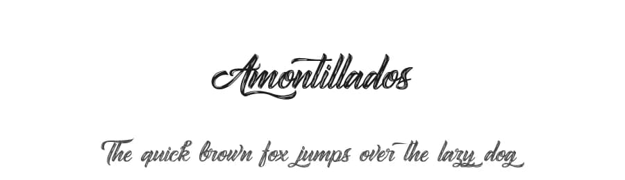 Amontillados by Octotype  | Thomas Boucherie — Script Handwritten Font