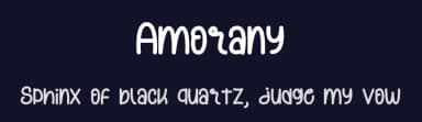 Amorany by Jadatype — Script Handwritten Font — thumbnail 2