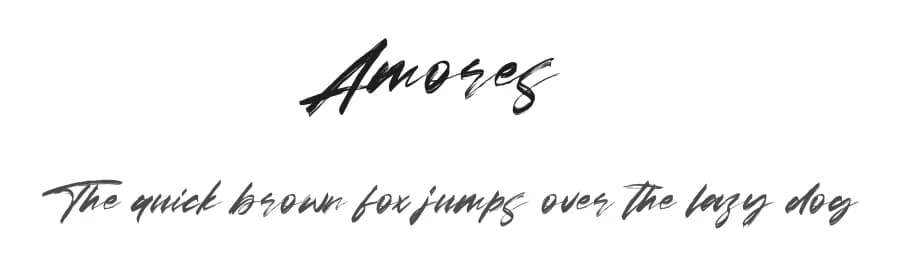 Amores by Maulana Creative — Script Handwritten Font