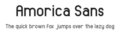 Amorica Sans by Edric Studio — Sans Serif Font — thumbnail 1