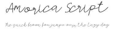Amorica Script by Edric Studio — Script Handwritten Font — thumbnail 1