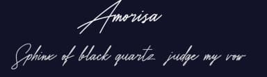 Amorisa by Maulana Creative — Script Handwritten Font — thumbnail 2