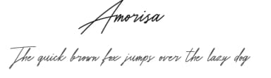 Amorisa by Maulana Creative — Script Handwritten Font — thumbnail 1