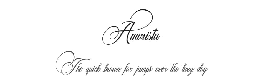 Amorista by HansCo — Script Handwritten Font