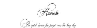 Amorista by HansCo — Script Handwritten Font — thumbnail 1