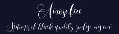 Amoselia by Gilar Studio — Script Handwritten Font — thumbnail 2