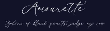 Amourette by Lunas Type — Script Handwritten Font — thumbnail 2