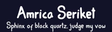Amrica Seriket by Pidco Art — Script Handwritten Font — thumbnail 2