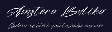 Amstera Balika by Letterena Studios — Script Handwritten Font — thumbnail 2