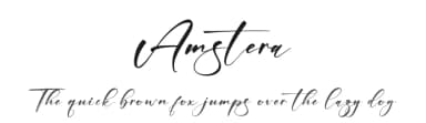 Amstera by Letterena Studios — Script Handwritten Font — thumbnail 1