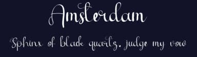 Amsterdam by Eddy Goodboy — Script Handwritten Font — thumbnail 2