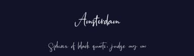 Amsterdam by Arlila Foundation — Script Handwritten Font — thumbnail 2