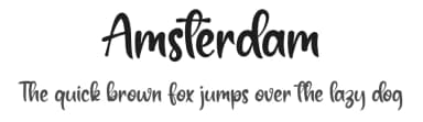 Amsterdam by Lontong Lodeh — Script Handwritten Font — thumbnail 1