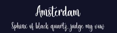 Amsterdam by Inermedia Studio — Script Handwritten Font — thumbnail 2