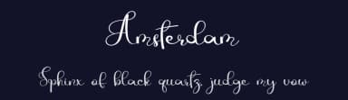 Amsterdam by Erik Studio — Script Handwritten Font — thumbnail 2