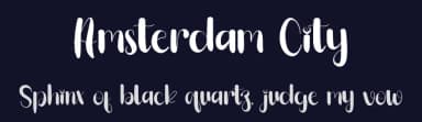 Amsterdam City by FreshtypeINK — Script Handwritten Font — thumbnail 2