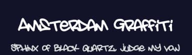 Amsterdam Graffiti by Jesse Kuiper — Script Handwritten Font — thumbnail 2