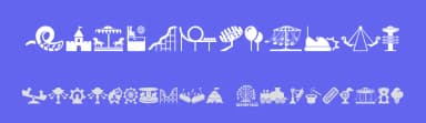 Amusement Park by Woodcutter — Dingbats Font — thumbnail 3