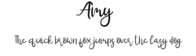 Amy by Haksen Studio — Script Handwritten Font — thumbnail 1