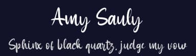 Amy Sauly by StringLabs Creative Studio — Script Handwritten Font — thumbnail 2