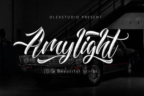 Amylight Font by Olexstudio — Script Handwritten Font
