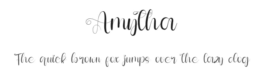 Amytha by Inermedia Studio — Script Handwritten Font