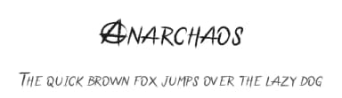 Anarchaos by Fontada — Script Handwritten Font — thumbnail 1