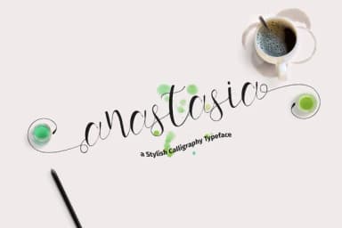 Anastasia Font by Ajir — Script Handwritten Font — thumbnail 1