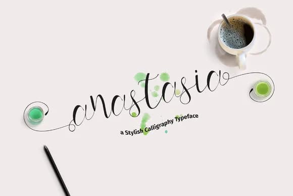 Anastasia Font by Ajir — Script Handwritten Font
