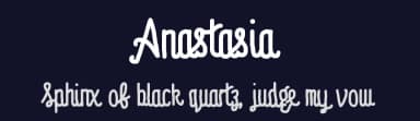 Anastasia by Chequered Ink — Script Handwritten Font — thumbnail 2