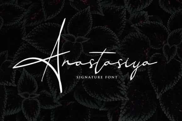 Anastasiya Font by 160 Studio — Script Handwritten Font — preview 1