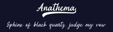 Anathema by Bluestype Studio — Script Handwritten Font — thumbnail 2