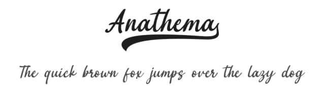 Anathema by Bluestype Studio — Script Handwritten Font