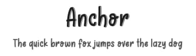 Anchor by Id: #6888964 — Script Handwritten Font — thumbnail 1
