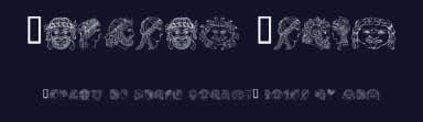 Ancient Heads by Listemageren — Dingbats Font — thumbnail 2