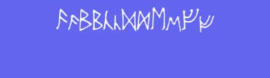 Ancient Runes by hilariouslijah — Dingbats Font — thumbnail 3