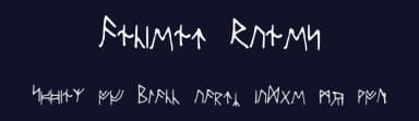 Ancient Runes by hilariouslijah — Dingbats Font — thumbnail 2