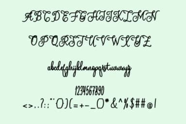 Andalan Font by art design — Script Handwritten Font — thumbnail 5