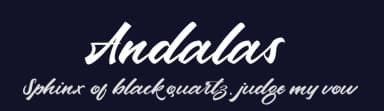 Andalas by Typotopia Studio — Script Handwritten Font — thumbnail 2