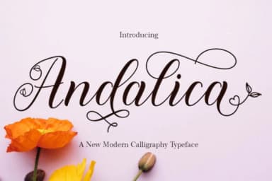 Andalica Font by Greentype — Script Handwritten Font — thumbnail 1