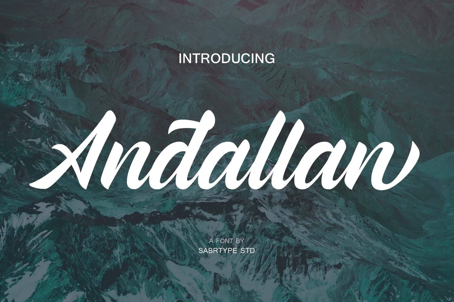 Andallan Font by sabrcreative — Script Handwritten Font — preview 1