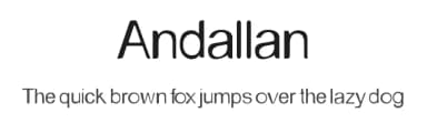 Andallan by LetterCraft Studio — Sans Serif Font — thumbnail 1