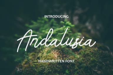 Andalusia Font by sabrcreative — Script Handwritten Font — thumbnail 1