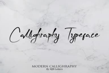 Andalusia Font by MJB Letters by MJB Letters — Script Handwritten Font — thumbnail 3