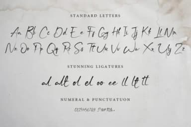 Andalusia Font by MJB Letters by MJB Letters — Script Handwritten Font — thumbnail 9