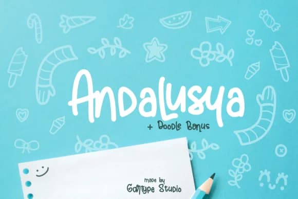 Andalusya Font by GartypeStudio — Script Handwritten Font