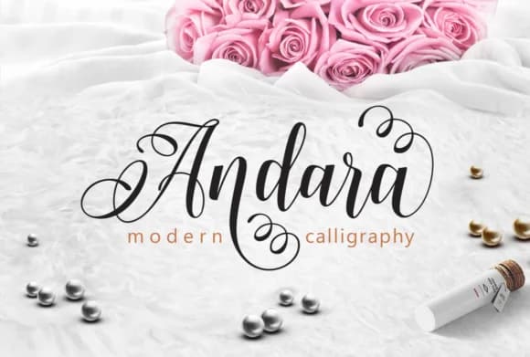 Andara Font by joelmaker — Script Handwritten Font
