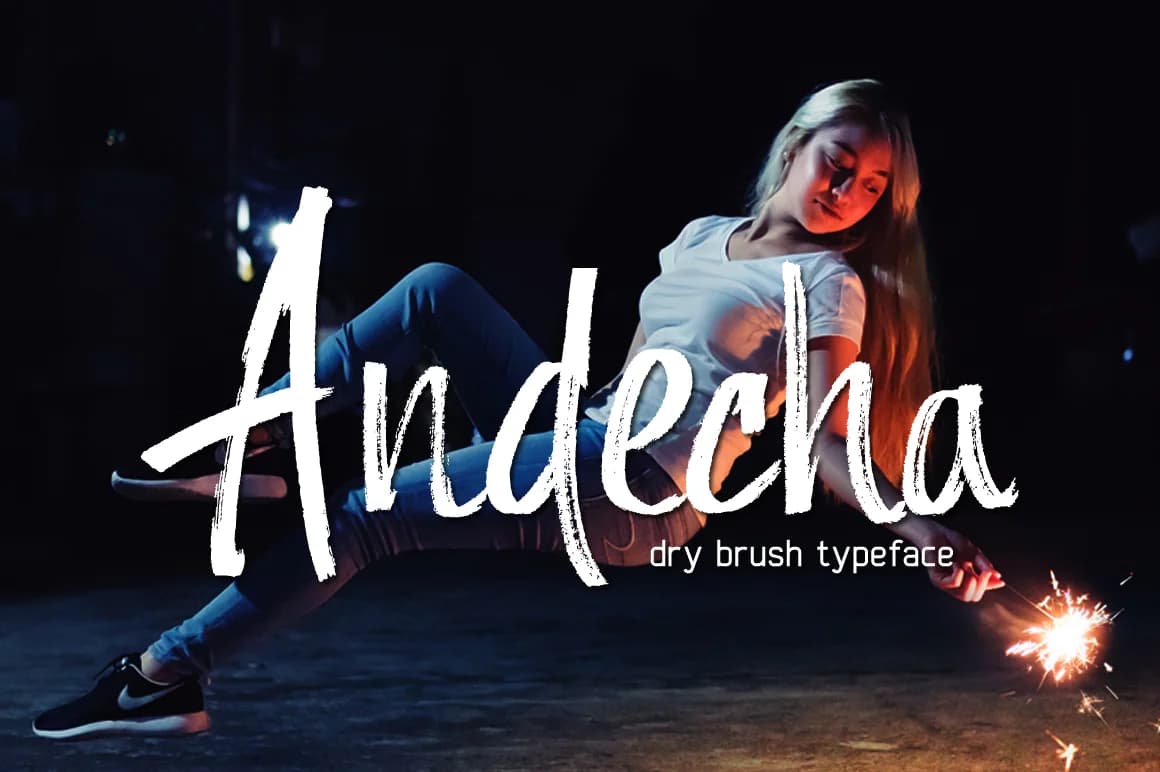 Andecha Font by Atjcloth Studio — Script Handwritten Font