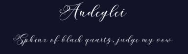 Andeglei by Halim Antoni — Script Handwritten Font — thumbnail 2